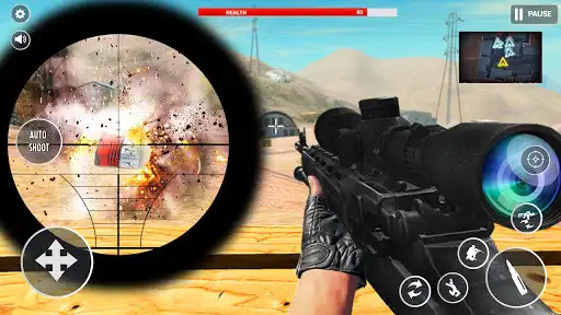 Play Gunner Guns Simulation- Machine Gun Firing Games as an online game Gunner Guns Simulation- Machine Gun Firing Games with UptoPlay