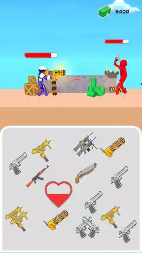 Play Gunner as an online game Gunner with UptoPlay