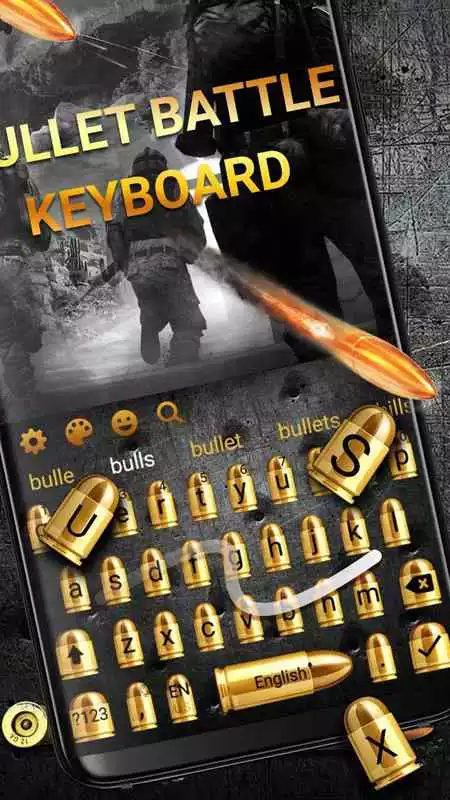 Play Gunnery Bullet Battle Keyboard Theme