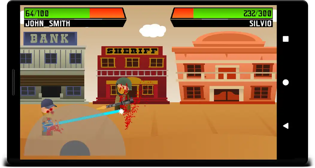 Play Guns and Bandits - The Online Shooter Game as an online game Guns and Bandits - The Online Shooter Game with UptoPlay