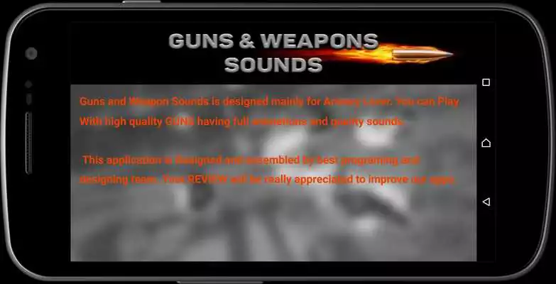 Play Guns and Weapons Sounds