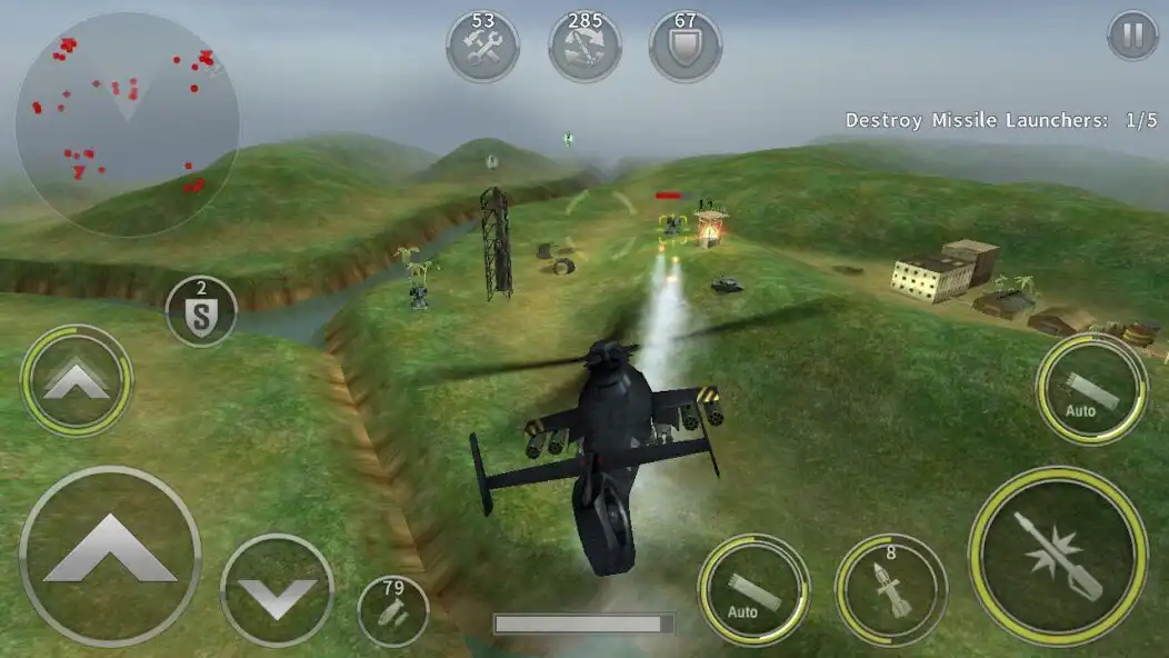 Play GUNSHIP BATTLE: Helicopter 3D as an online game GUNSHIP BATTLE: Helicopter 3D with UptoPlay