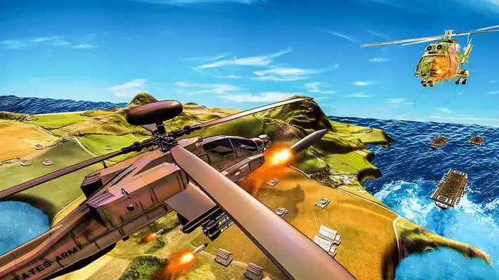 Play Gunship Helicopter Strike