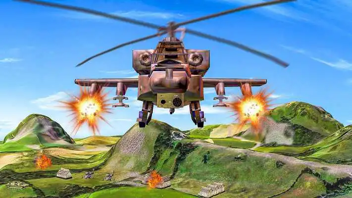 Play Gunship Helicopter Strike