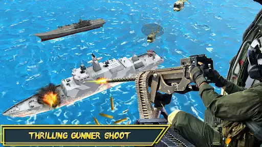 Play Gunship War : Helicopter Games as an online game Gunship War : Helicopter Games with UptoPlay