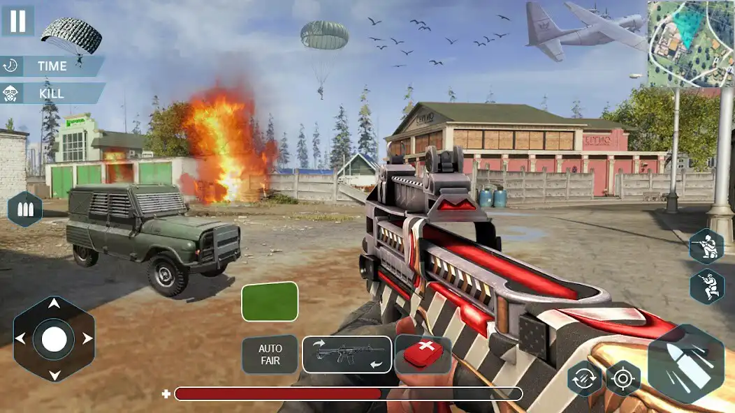 Play Gun Shoot War: Squad Fire 3d  and enjoy Gun Shoot War: Squad Fire 3d with UptoPlay