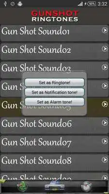 Play Gun Shot Ringtones