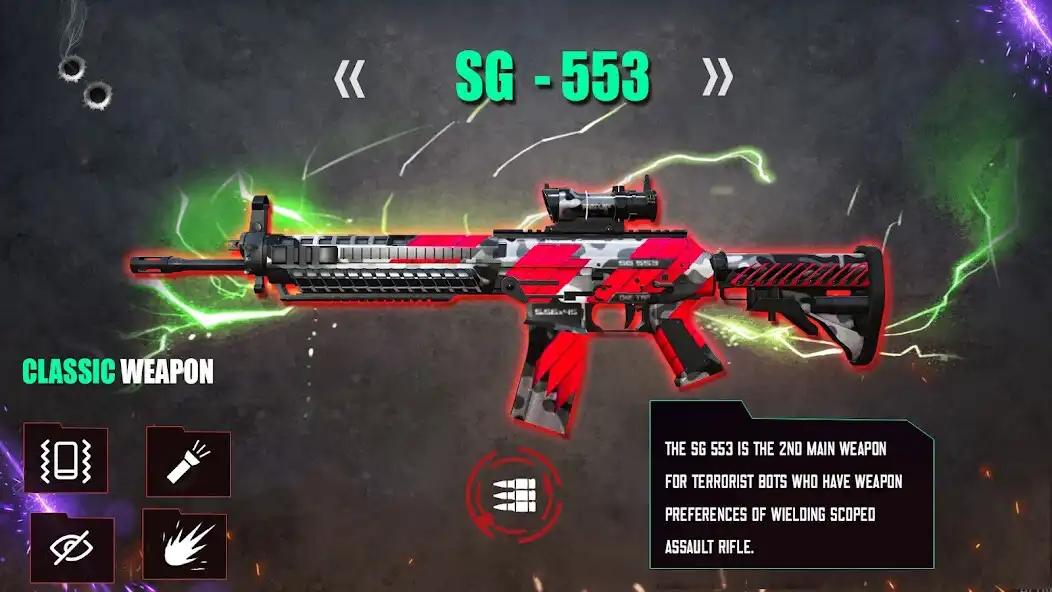 Play Gun Simulator 3D: Gun Sounds as an online game Gun Simulator 3D: Gun Sounds with UptoPlay
