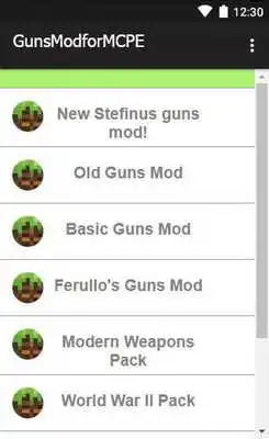 Play Guns Mod for MCPE