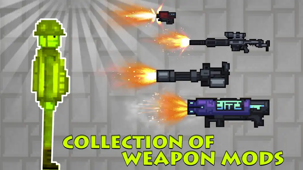 Play Guns mod for Melon Playground as an online game Guns mod for Melon Playground with UptoPlay