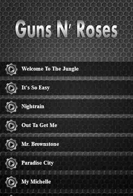 Play Guns N Roses Song Lyrics
