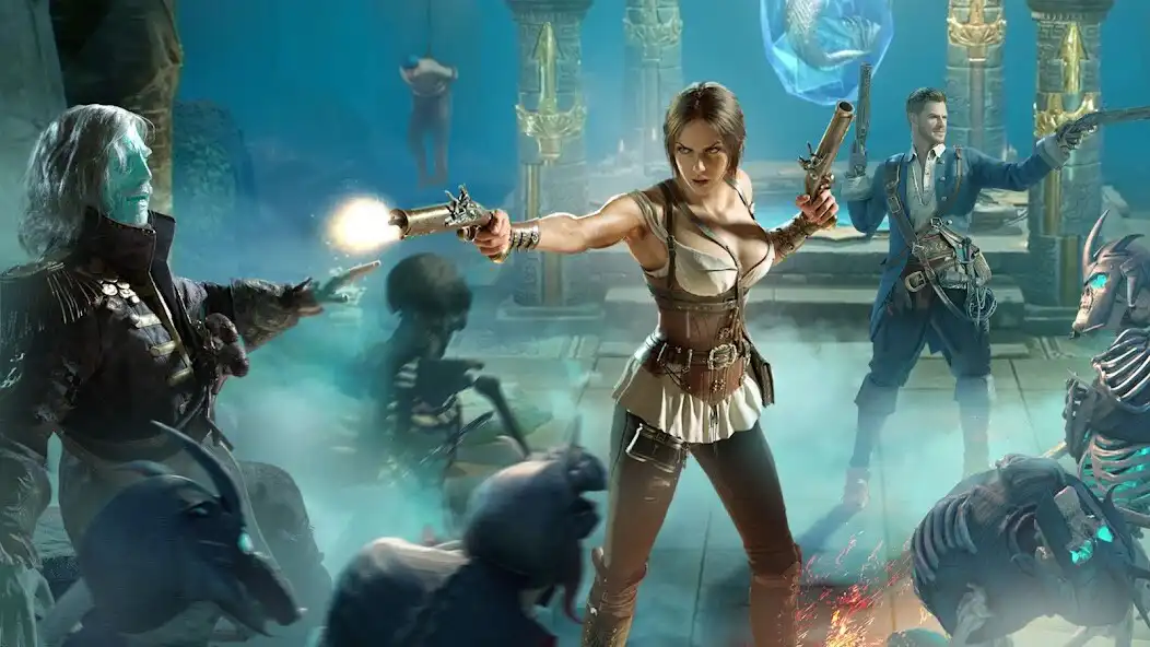 Play Guns of Glory: Lost Island as an online game Guns of Glory: Lost Island with UptoPlay