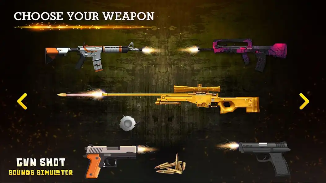 Play Gun Sound : Shoot Simulator as an online game Gun Sound : Shoot Simulator with UptoPlay