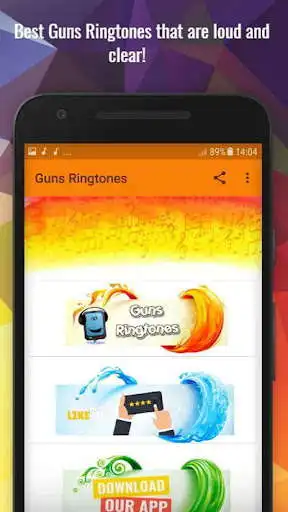 Play Guns Ringtones  and enjoy Guns Ringtones with UptoPlay