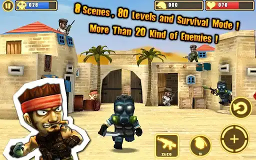 Play Gun Strike JP as an online game Gun Strike JP with UptoPlay