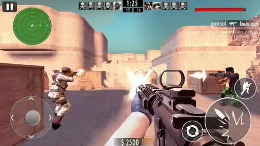 Play Gun Strike Shoot Killer as an online game Gun Strike Shoot Killer with UptoPlay