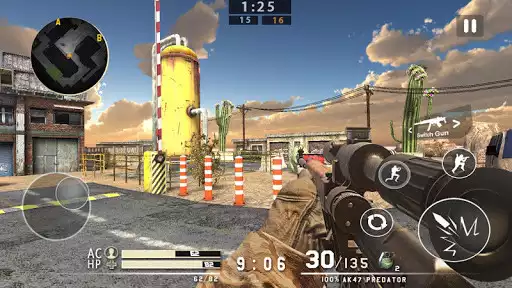 Play Gun Strike Sniper Shoot as an online game Gun Strike Sniper Shoot with UptoPlay