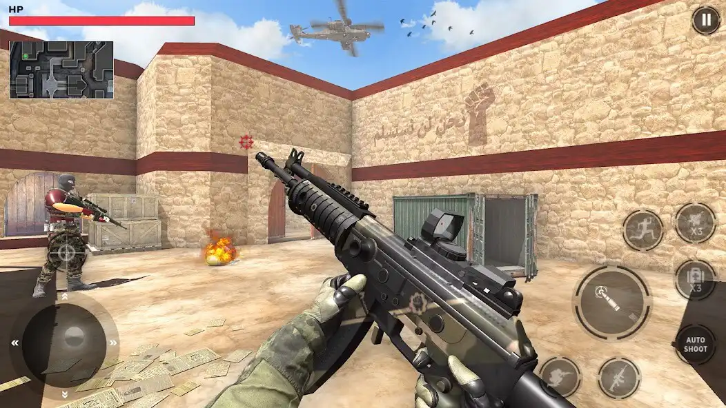 Play Gun Warfare: Modern FPS Strike  and enjoy Gun Warfare: Modern FPS Strike with UptoPlay