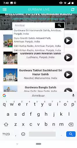 Play Gurbani Kirtan Live Radio Different gurdwara sahib as an online game Gurbani Kirtan Live Radio Different gurdwara sahib with UptoPlay