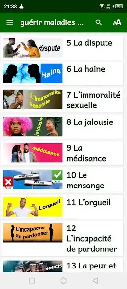 Play Guérir maladies spirituelles  and enjoy Guérir maladies spirituelles with UptoPlay