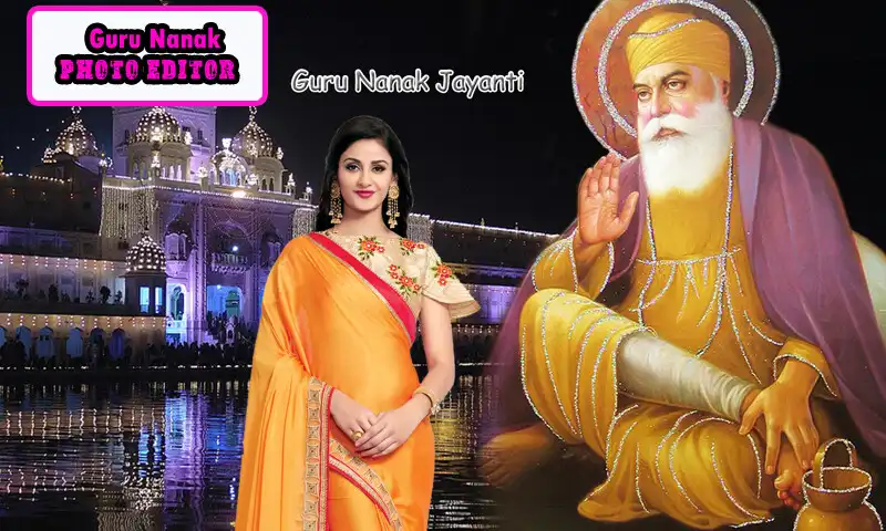 Play Guru Nanak Jayanti Photo Frame as an online game Guru Nanak Jayanti Photo Frame with UptoPlay