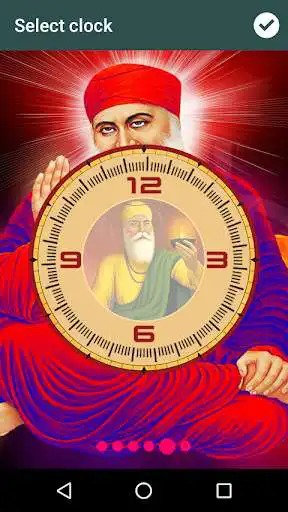 Play Guru Nanak Ji Clock LWP as an online game Guru Nanak Ji Clock LWP with UptoPlay