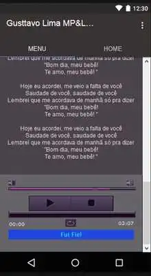 Play Gusttavo Lima Musica Letra