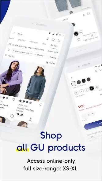 Play GU US - Clothes Shopping as an online game GU US - Clothes Shopping with UptoPlay
