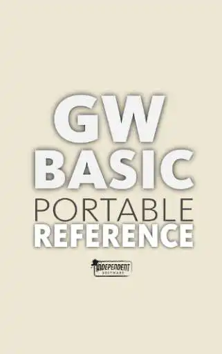Play APK GW-BASIC Portable Reference  and enjoy GW-BASIC Portable Reference with UptoPlay com.independent_software.gwbasicreference
