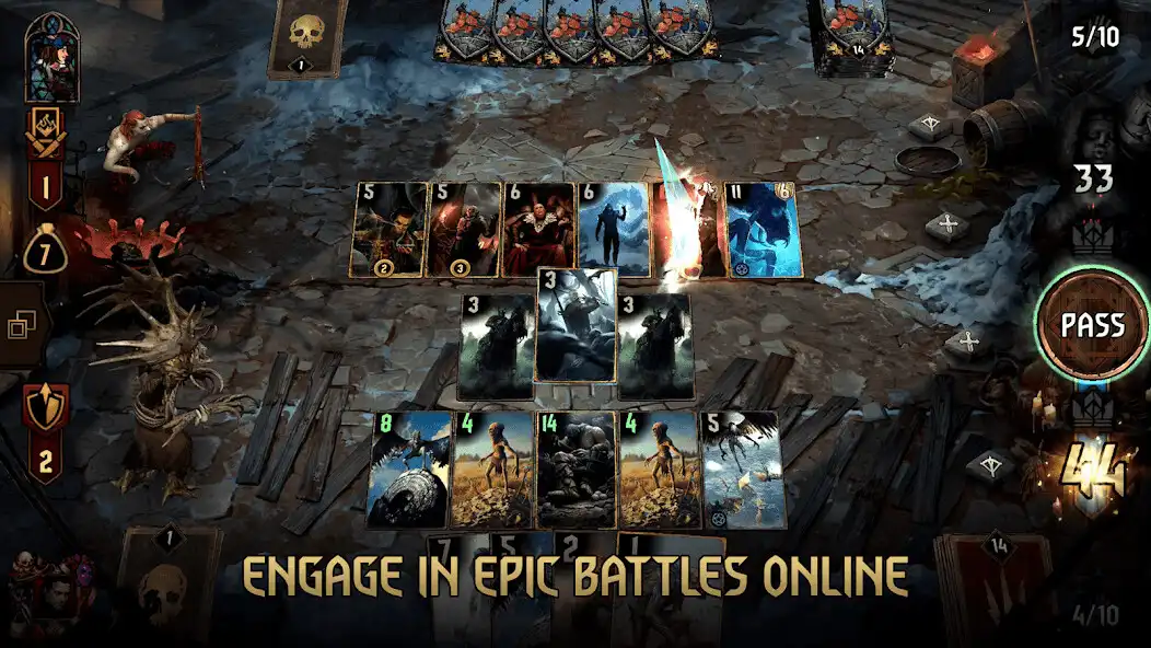 Play GWENT: The Witcher Card Game as an online game GWENT: The Witcher Card Game with UptoPlay