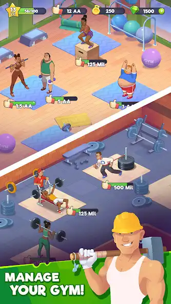 Play Gym bunny: Idle tycoon game  and enjoy Gym bunny: Idle tycoon game with UptoPlay