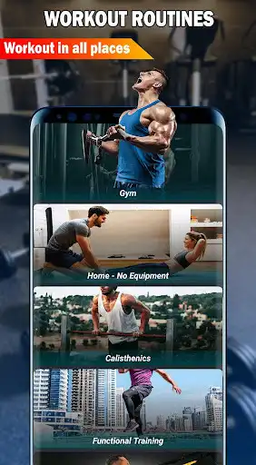 Play Gym Fitness  Workout Trainer as an online game Gym Fitness  Workout Trainer with UptoPlay