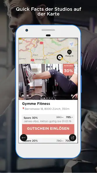 Play Gymme - finde Dein Fitness Abo zum besten Preis as an online game Gymme - finde Dein Fitness Abo zum besten Preis with UptoPlay