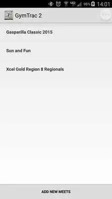 Play Gymnastics Meet Tracker