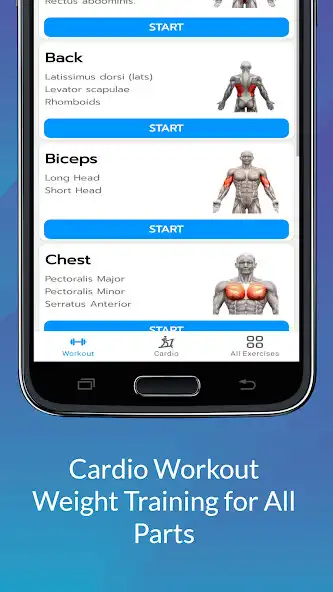 Play Gym Workout App: Gym  Fitness as an online game Gym Workout App: Gym  Fitness with UptoPlay