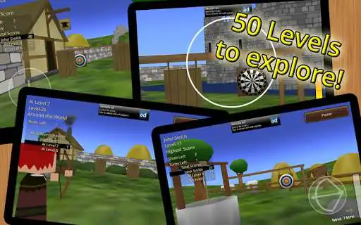 Play Gyro Archer as an online game Gyro Archer with UptoPlay