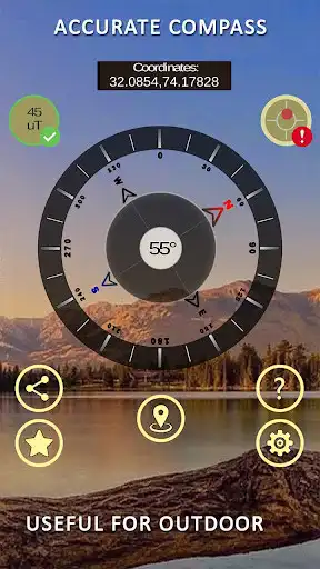 Play Gyro Compass App for Android: True North Finder  and enjoy Gyro Compass App for Android: True North Finder with UptoPlay