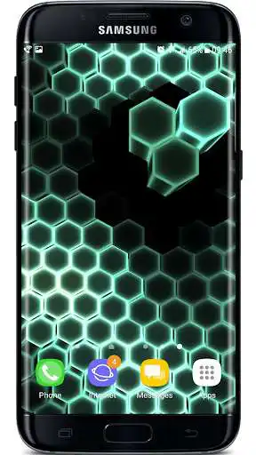 Play Gyro Hex Particles 3D Live Wallpaper  and enjoy Gyro Hex Particles 3D Live Wallpaper with UptoPlay