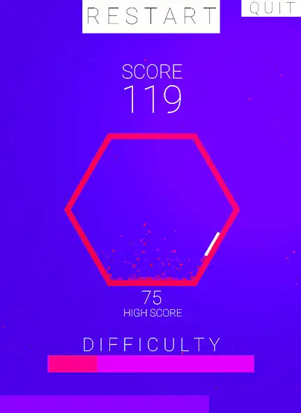 Play H3xagon as an online game H3xagon with UptoPlay