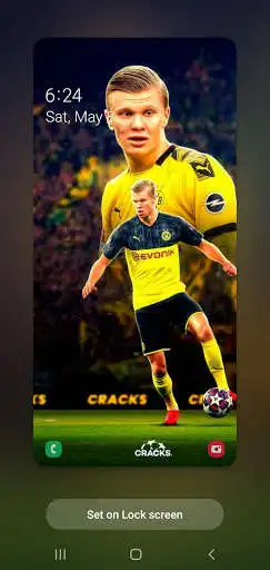 Play Haaland Wallpaper  and enjoy Haaland Wallpaper with UptoPlay