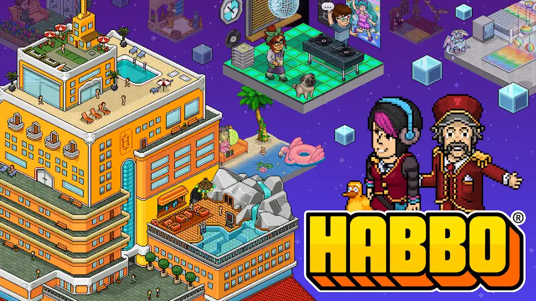 Play Habbo - Original Metaverse  and enjoy Habbo - Original Metaverse with UptoPlay