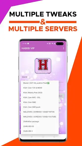 Play HABIBI VPN as an online game HABIBI VPN with UptoPlay