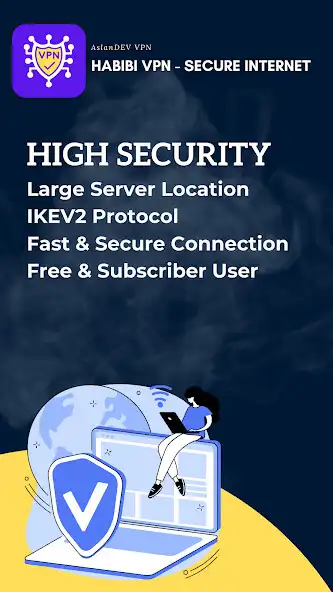 Play Habibi VPN - Secure Internet  and enjoy Habibi VPN - Secure Internet with UptoPlay