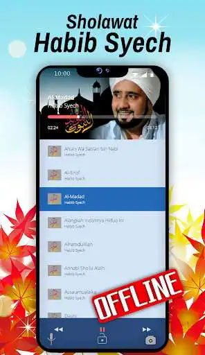 Play APK Habib Syech: Lirik Sholawat Teks Arab-Latin  and enjoy Habib Syech: Lirik Sholawat Teks Arab-Latin with UptoPlay com.allaboutus.habibsyechsholawatlaguliriklengkap