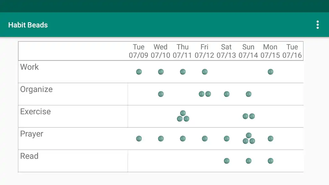 Play Habit Beads- simple minimalist habit tracker  and enjoy Habit Beads- simple minimalist habit tracker with UptoPlay