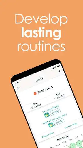 Play HabitCat: simple habit tracker as an online game HabitCat: simple habit tracker with UptoPlay