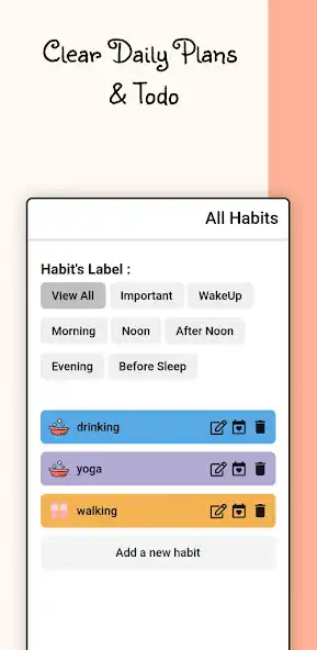Play Habit Organizer  Goal Planner as an online game Habit Organizer  Goal Planner with UptoPlay