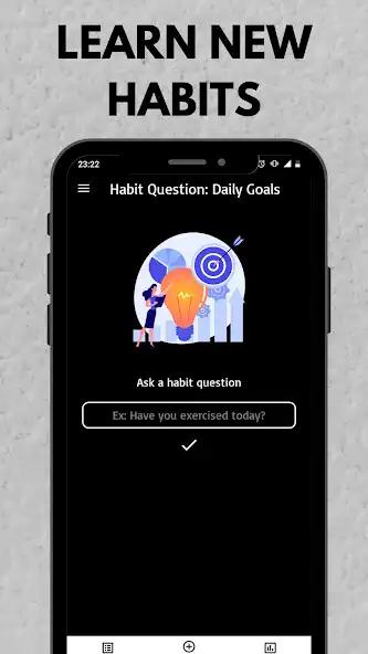 Play Habit Question: Daily Goals as an online game Habit Question: Daily Goals with UptoPlay