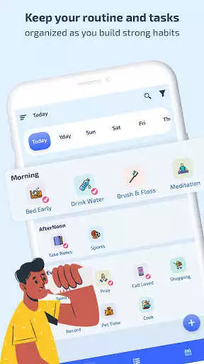 Play Habit Tracker - Daily Routine, Set Goals as an online game Habit Tracker - Daily Routine, Set Goals with UptoPlay