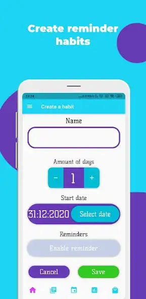 Play Habit tracker Habit Manager as an online game Habit tracker Habit Manager with UptoPlay